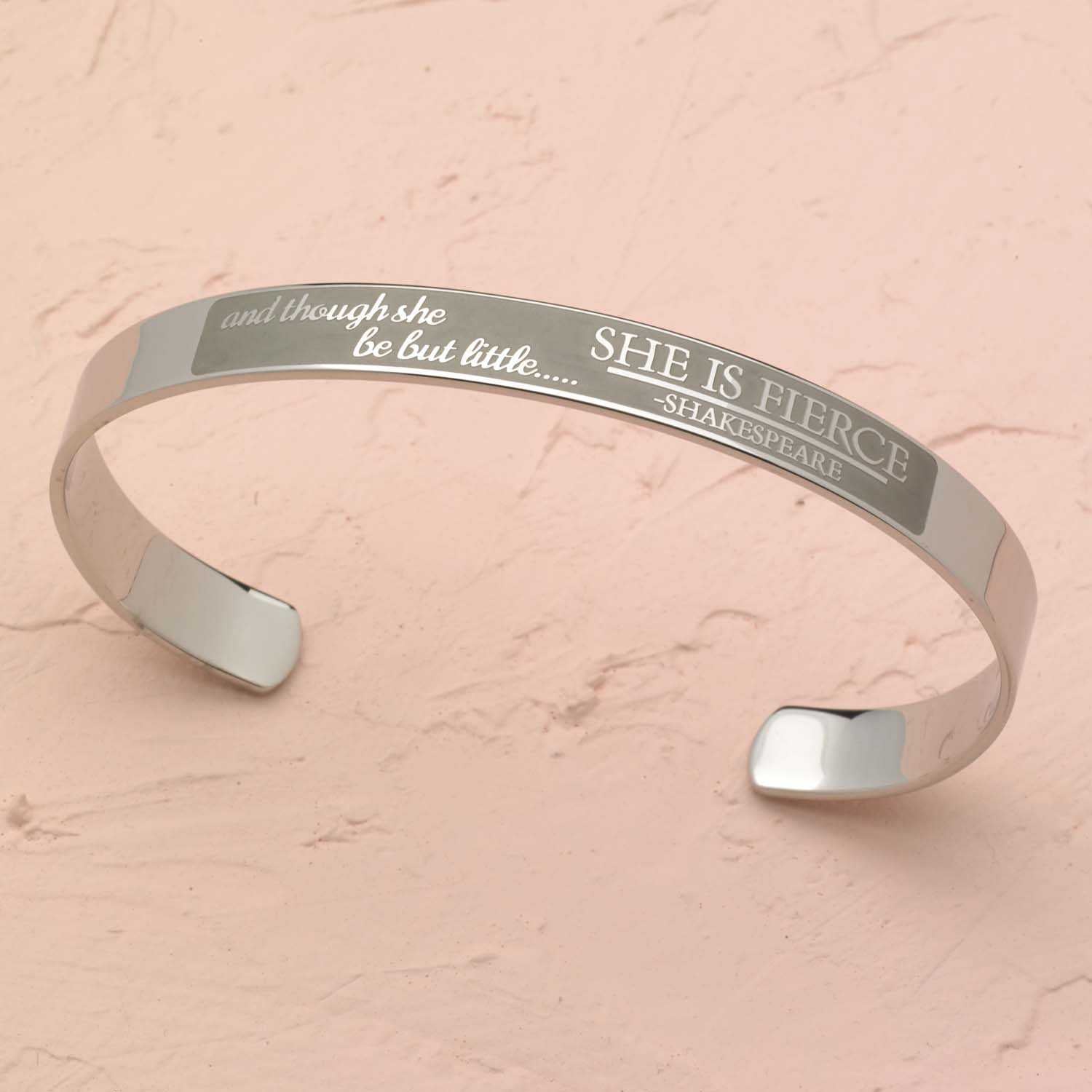 She Is Fierce Cuff Bracelet Bracelets 23 Joyful Sentiments