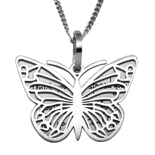 Spread Your Wings Butterfly Pendant Necklace Pendants 25 Joyful Sentiments