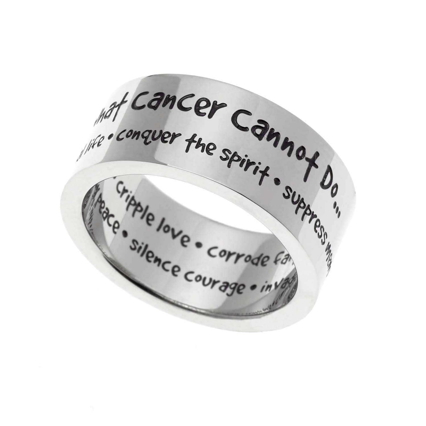 What Cancer Cannot Do Ring Rings 22 Joyful Sentiments